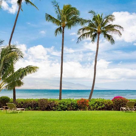 Stunning Maui Direct Ocean Front On The Beach, Walk To Beach From Condo, Watch Turtles, Whales, Ac In All Rooms Ocean View Pool And Spa Wailuku Bagian luar foto